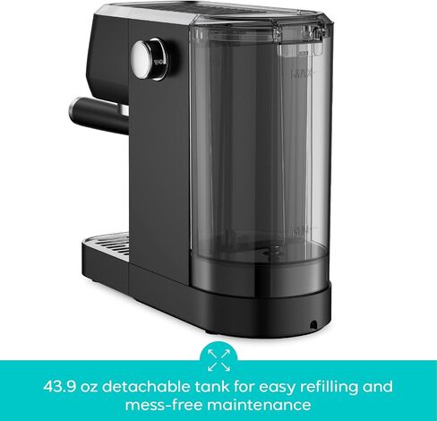 CASABREWS 3700 Essential Stainless Steel Espresso Machine with Steam Wand | 20-Bar Italian Pump, Powerful Steam Wand, 43.9oz Removable Water Tank, Compact Espresso Maker for Home, Cappuccino & Latte in Kuwait