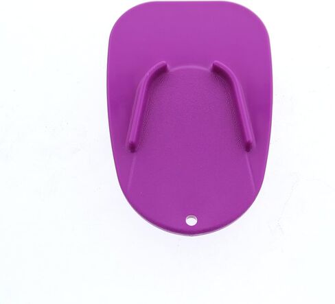 Universal Motorcycle Stand Pad Kickstand Plate Sidestand - Purple in Saudi Arabia