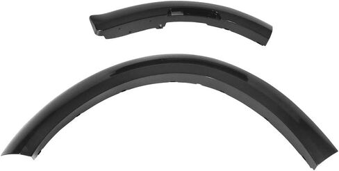 Ikon Motorsports ، Fender Flares متوافق مع 2015-2023 Dodge Charger ، واقي عجلات على شكل عجلات العجلة Fender Trim Mud Guards ABS Plastic ، 2016 2018 2018 in Kuwait