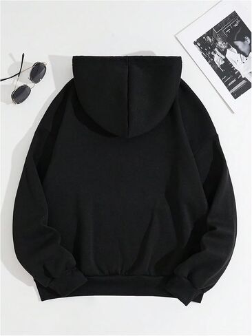 GORGLITTER Women's Zip Up Spider Hoodie Graphic Long Sleeve Colorblock Oversized Y2k Hoodies Sweatshirt in Saudi Arabia