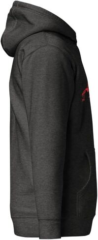 2024 Sports Car C8 hoodie for Vette Drivers Torch Red Minimalist Silhouette Custom Pullover in Saudi Arabia