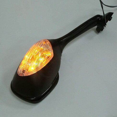 TCT-MOTORPARTS Carbon Rear View Mirrors w/LED Turn Signal Fit For Suzuki GSXR1000 2005-2016; GSXR600/ GSXR750 2006-2024 in Kuwait