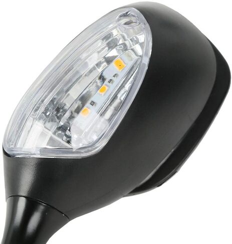 TCT-MOTORPARTS Carbon Rear View Mirrors w/LED Turn Signal Fit For Suzuki GSXR1000 2005-2016; GSXR600/ GSXR750 2006-2024 in Kuwait