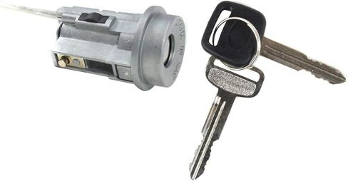ل Toyota Tacoma Lock Lock Cylinder 1995-2001 | وشملت المفاتيح | كروم | 80519 ، 532046 ، 924786 ، 2011766 in Saudi Arabia
