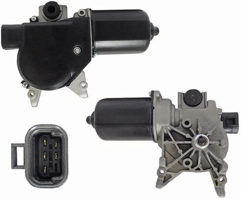 OEG Parts New Front Wiper Motor W/Pulseboard Module متوافق مع شيفروليه تشيفي سيلفرادو 1500 2500 ، Avalanche 1500 ، Tahoe 1999-2002 ، يحل محل GM 12365360 ، 12494772 in Kuwait