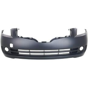 FitParts Compatible with Front Bumper Cover Fascia 2007-2009 Nissan Altima Base Hybrid SE S SL Sedan 07-09. New Primed Without Sensor Holes, With Fog Light Holes. NI1000240 62022JA040 in Kuwait