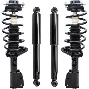 محور ديترويت - الدعامات صدمات ل Chevy Expenox GMC Terrain Saturn Vue Pontiac Torrent Complete 2 Front Ready Struts with Coil Spring 2 Rack Strock Uprids Kit Kit in Saudi Arabia