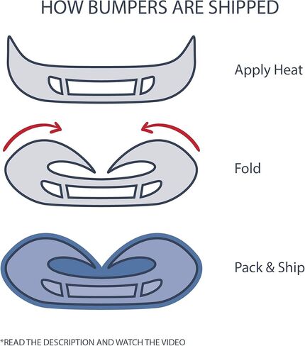 FitParts Compatible with Front Bumper Cover Fascia 2007-2009 Nissan Altima Base Hybrid SE S SL Sedan 07-09. New Primed Without Sensor Holes, With Fog Light Holes. NI1000240 62022JA040 in Kuwait