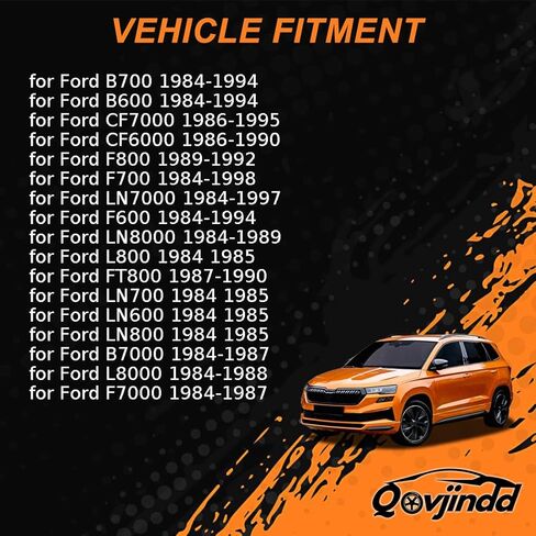 مجموعة أسطوانة طبلة الأسطوانة الخلفية للخلفية لفورد CF7000 1986 1987 1988 1989 1990 1991 1992 1993 1994 1995 استبدال E4HZ2B107C 1x in Kuwait