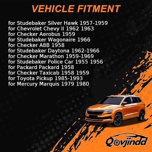 Front Drum Brake Wheel Cylinder Kit for Chevrolet Corvair 1960 1961 1962 1963 1964 1965 1966 1967 1968 1969 Replacement 535559, 0447635080, D9AZ2128A 1x in Kuwait