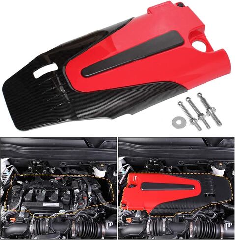Type-R Style Engine Valve Cover Bonnet Hood for Honda Civic 2016-2020 Accord 10th 2018-2020 1.5T in Saudi Arabia