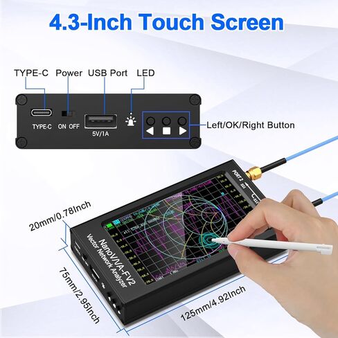 NanoVNA SV4401A Vector Network Analyzer in Kuwait