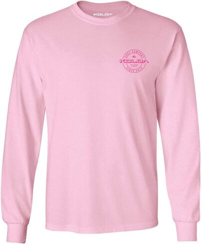 Koloa Surf Mens Wedge Logo Long Sleeve Heavy Cotton Tee in Reg, Big and Tall in Saudi Arabia