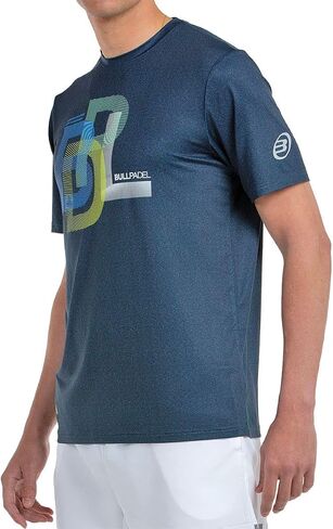 Bullpadel T-Shirt BEBAS 2025 | Lightweight Elastic Padel Shirt for Men with Quickerdry Tech | Breathable Single Jersey Fabric in Saudi Arabia