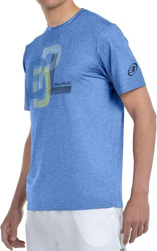 Bullpadel تي شيرت BEBAS 2025 | قميص بادمل مرنة خفيفة الوزن للرجال مع تقنية Quickerdry | نسيج واحد القميص المفرد in Kuwait