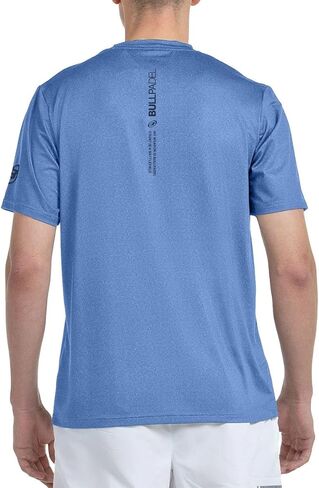 Bullpadel تي شيرت BEBAS 2025 | قميص بادمل مرنة خفيفة الوزن للرجال مع تقنية Quickerdry | نسيج واحد القميص المفرد in Kuwait