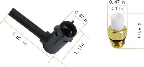 2pcs تعليق مجموعات إصلاح الهواء الكوع مع الخراطيم متوافقة مع دودج رام 1500 جراند شيروكي 2011-2020 ، استبدل 68084809AA in Saudi Arabia