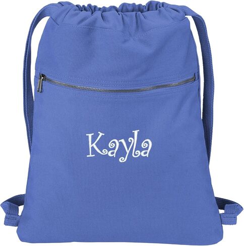 Personalized Beach Wash Cinch Pack, Drawstring Backpack Men Women, Monogrammed Name, Bridesmaid Gift, Blue Moon in Saudi Arabia