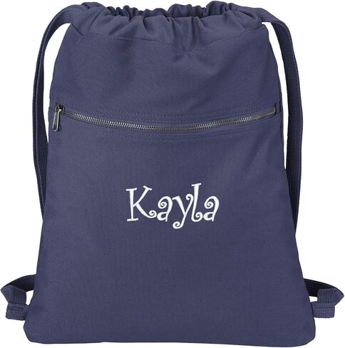 Personalized Beach Wash Cinch Pack, Drawstring Backpack Men Women, Monogrammed Name, Bridesmaid Gift, Blue Moon in Saudi Arabia