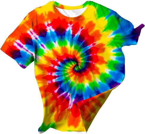 Kids Animal Tie Dye Shirt for Boys Girls Size 5-12 in Saudi Arabia
