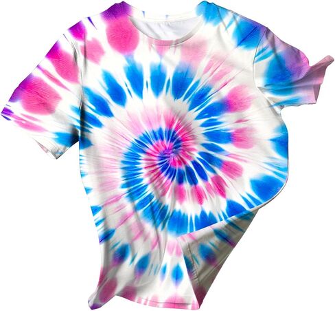 Kids Animal Tie Dye Shirt for Boys Girls Size 5-12 in Saudi Arabia