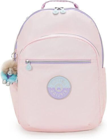 Kipling Seoul Extra Large Metallic 17 "Lackpack Propack Sea Pink Met C in Saudi Arabia