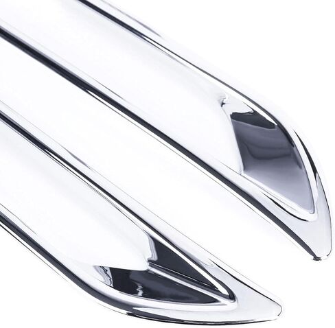 X Xotic Tech الخارجي الخارجي الخلفي العاكس العاكس الضباب القطع ، الكروم ، متوافق مع تويوتا RAV4 2019 2020 2021 2022 2023 2024 2025 in Saudi Arabia