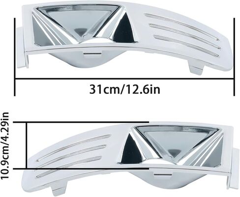 WFLNHB 1 مجموعة من مصابيح الضباب اليسرى واليسرى تغطي إعادة تخصيص الكروم من أجل Flex SE SEL 2009-2012 غطاء الإطار الخارجي الخارجي FO2599105 FO2598105 in Saudi Arabia