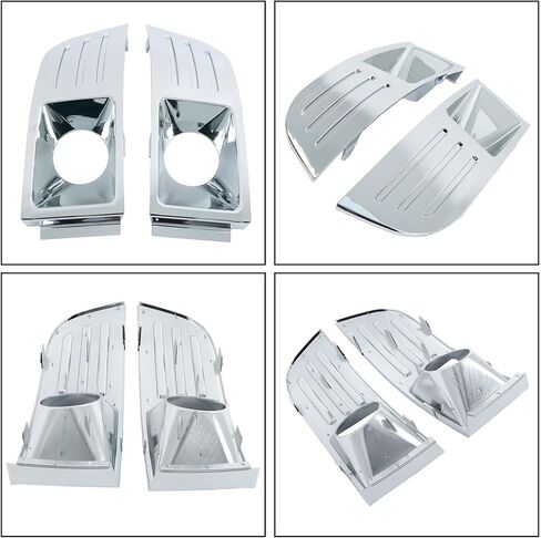 WFLNHB 1 مجموعة من مصابيح الضباب اليسرى واليسرى تغطي إعادة تخصيص الكروم من أجل Flex SE SEL 2009-2012 غطاء الإطار الخارجي الخارجي FO2599105 FO2598105 in Saudi Arabia