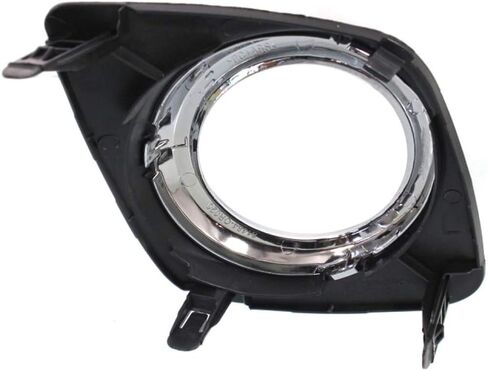 For Toyota RAV4 Fog Light Cover 2009 10 11 2012 Driver and Passenger Side Pair/Set | Black/Chrome | w/Fog Light Hole | Base/Sport Model | DOT Certified | TO1038129, TO1039129 | 521280R010, 521270R010 in Kuwait