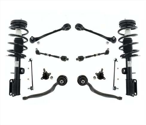 MAC Auto Parts Struts Struts الخلفية الصدمات الخلفية التحكم في كرة الذراع مفصل روابط مجموعة 16 مساءً مجموعة BMW X5 00-06 in Saudi Arabia