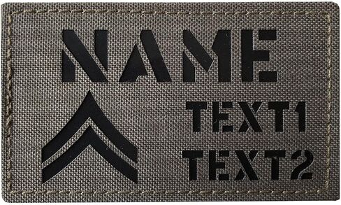 مخصص MC Camo IR US Rank Rank id id Blood نوع العلامات Ir Flag Patch (E5 Sergeant) in Kuwait