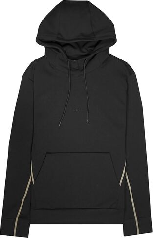 BOSS Men's Small Logo Cotton Blend Pullover Hooded Sweatshirt in Saudi Arabia