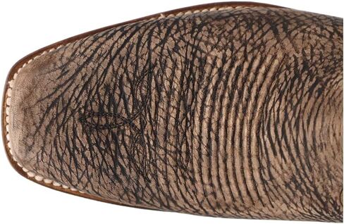 Dan Post Boots Mens Mauney Embroidered Graphic Bison Square Toe Pull On Casual Boots Mid Calf - Brown in Saudi Arabia