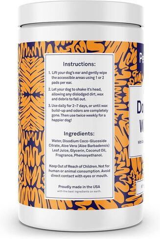 Petpost | Dog Ear Cleaner - Natural Coconut Oil Solution - Best Remedy for Odor - Dog Ear Problems - Chemical & Irritant Free 8 oz. in Saudi Arabia