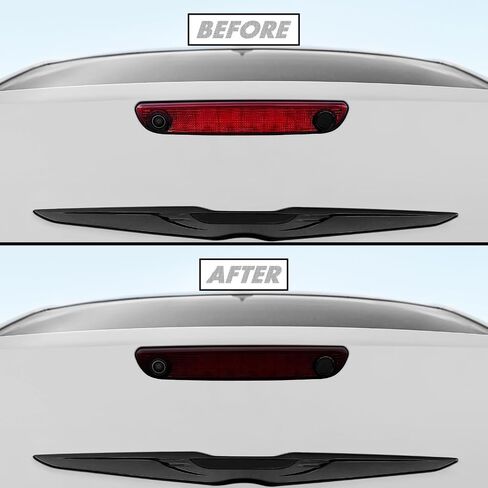 SlickMod PreCut Vinyl Smoke Tint for 2015-2023 Chrysler 300 Third Brake Light (Dark Smoke) in Saudi Arabia
