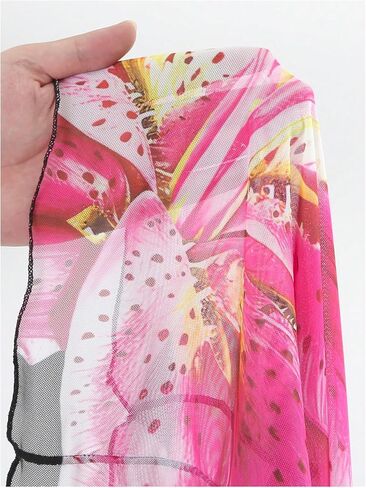 GORGLITTER Women's 3 Piece Swimsuits Floral Print Halter Triangle Tie Side Bikini Set with Cover Up Skirt in Kuwait