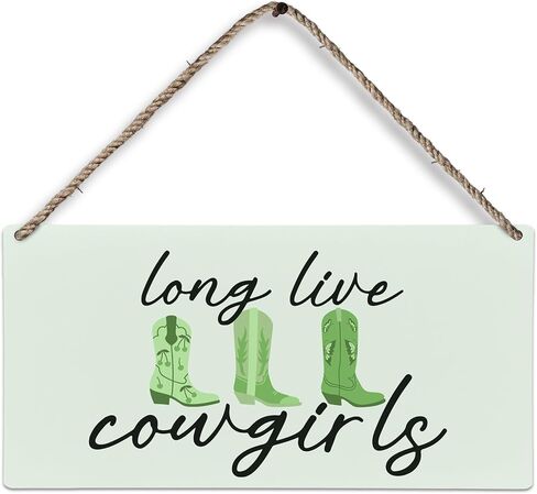 Pink Long Live Cowgirls Wood Plaque Sign, Preppy Wall Decor, Pink Western Cowgirl Wall Decor, Preppy Cowgirl Room Decor, Long Live Cowgirls Boots Home Décor Wall Hanging Decor, 12x6 inches in Saudi Arabia