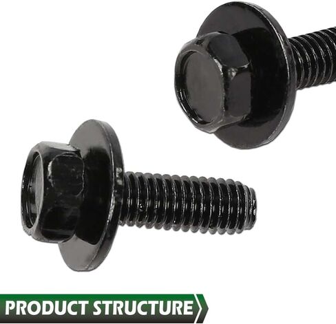 براغي جسم السيارة Grand Orange M6 Hex 20pcs متوافقة مع Honda GM M6-1.0 × 20 مم - 10 مم - سداسي - غسالة 17 ملم من الفولاذ المقاوم للصدأ in Saudi Arabia