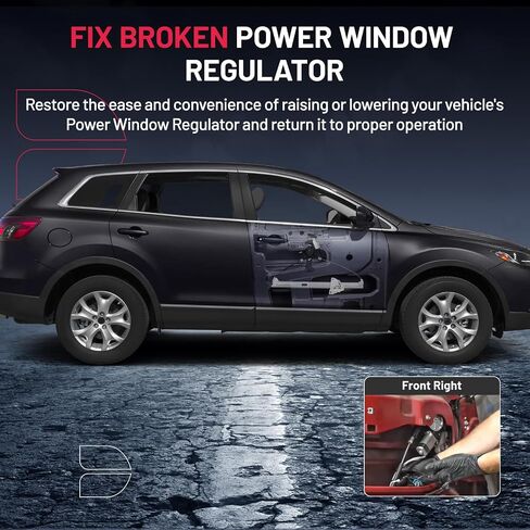 BDFHYK 751-855 Power Window Regulator with Motor Front Left, Compatible with Mazda CX-9 2007-2015 in Saudi Arabia