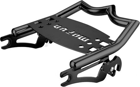 Mofun Luggage Rack Rack Grab Wandles Bracket متوافق مع Harley Touring Street Road Electra Glide Road King 2009-2024 Chrome in Saudi Arabia
