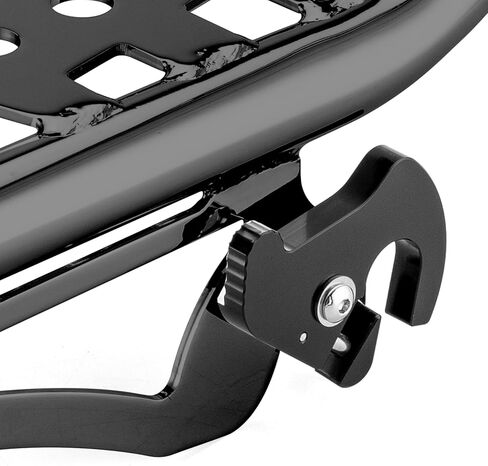 Mofun Luggage Rack Rack Grab Wandles Bracket متوافق مع Harley Touring Street Road Electra Glide Road King 2009-2024 Chrome in Saudi Arabia