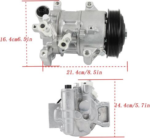 A/C Compressor with Clutch Replacement for Toyota Corolla 2014-2022 Corolla iM 2017-2018 in Saudi Arabia