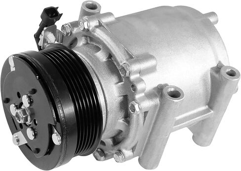 AC Compressor Fit for for 2003-2004 Expedition 4.6L, 2003-2006 Expedition 5.4L, 2003-2006 Navigator 5.4L, Air Condition Compressor with Clutch Replace for 5W1Z19V703AA, 6511483, YCC168 in Saudi Arabia