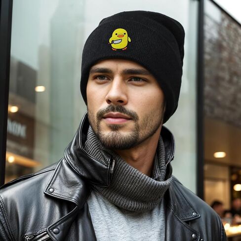 Funny Cool Beanies Cute Gothic Knit Hat for Men and Women in Saudi Arabia