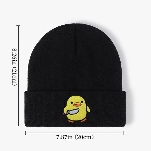 Funny Cool Beanies Cute Gothic Knit Hat for Men and Women in Saudi Arabia