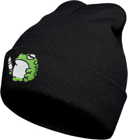 Funny Cool Beanies Cute Gothic Knit Hat for Men and Women in Saudi Arabia