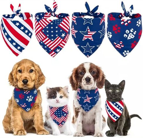 Halloween Dog Bandanas 2Pack, VIPITH Dog Scarf Holiday Dog Bandana Printed with Pumpkin Bat Ghost Halloween Decorations, Washable Triangle Dog Neckerchief Dog Bibs for Small to Large Dog in Kuwait