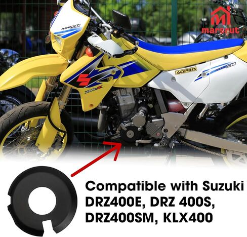 2PCS Case Saver Accoritory ملائمة لـ Suzuki DRZ400SM DRZ400E DRZ 400S KLX400 DR-Z400E ، حرس محرك الدراجات النارية حرس الإشعال مجموعة حامي مجموعة أكيام من الألومنيوم للألومنيوم الأمامي اليسرى الأيسر الأيسر الأيسر الأيسر الأيسر الأيسر الأيسر الأيسر الأيسر ا in Kuwait