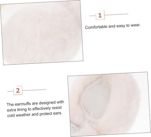 Plush Earmuff Winter Cat Ear Headband for Boys and Girls Warm Ear Fleece Lined Adorable Design for Cold Weather Foldable for Easy Storage in Saudi Arabia